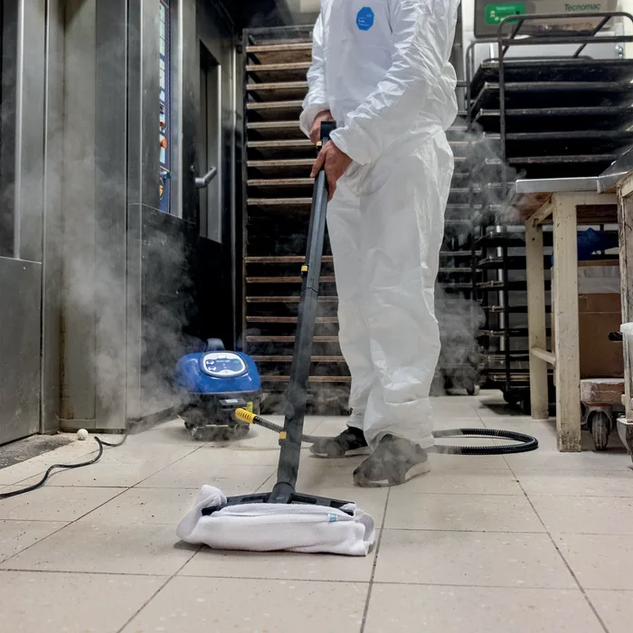 Steam Box hyrmaskin i användning