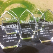 Bilden visar vinnare av INCLEAN Innovation Award 2018