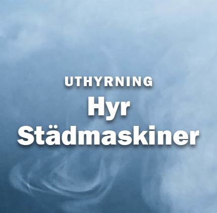 Hyra städmaskiner Tecnovap