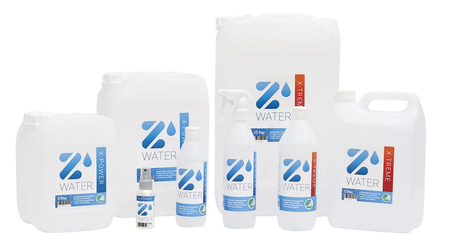 Z-Water rengöringsmedel för ångtvätt