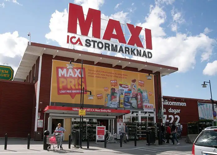 Ångrengöring av frysrum på ICA Maxi