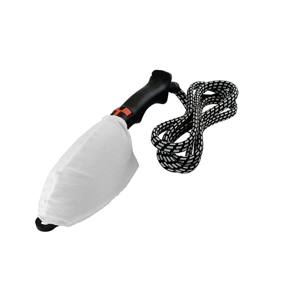 Värmeborste med mikrofiberduk