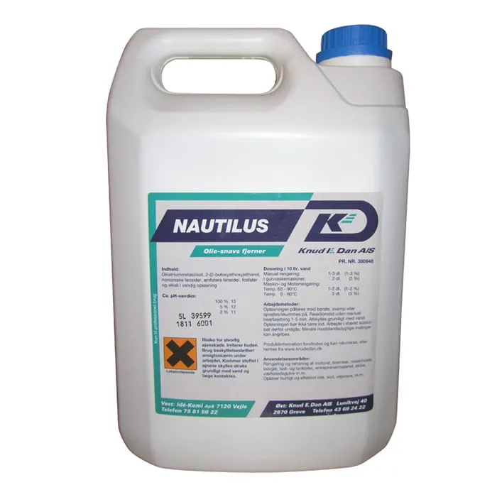 Nautilus, 5 l dunk, olja-sot, mot fet smuts