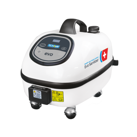 Evo Sanitizer professionell ångtvätt för vård, omsorg och medicinska miljöer.