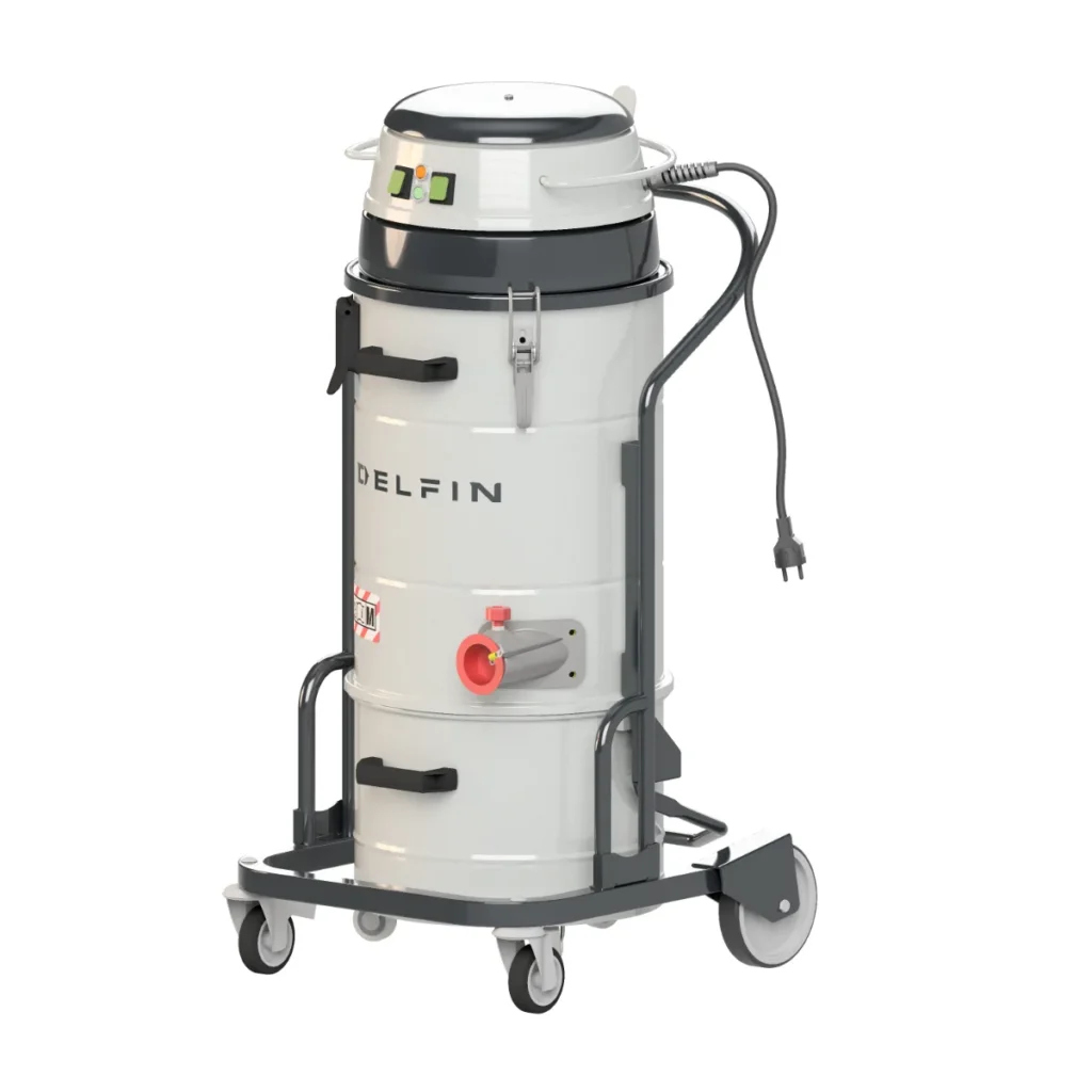 Delfin MTL 202 DS portabel industridammsugare, framifran