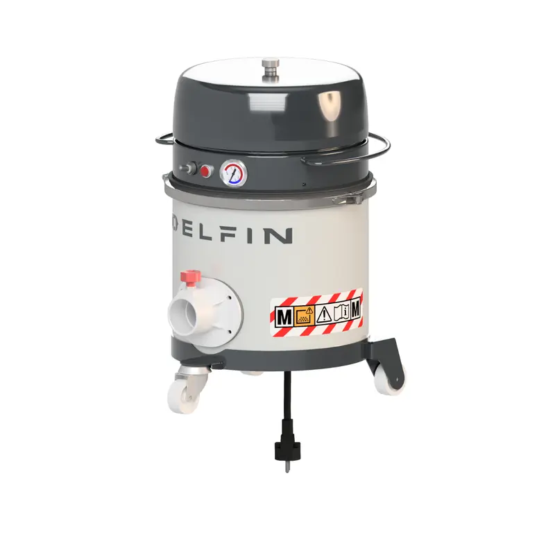 Delfin MICROTEC, vinklad vy från höger